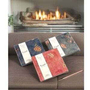 Floral fabric Handbook Blank Inner Page Drawing Book. Sold separately